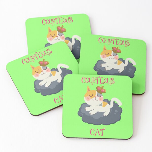 Item preview, Courteous Cat designed and sold by Technipparel.
