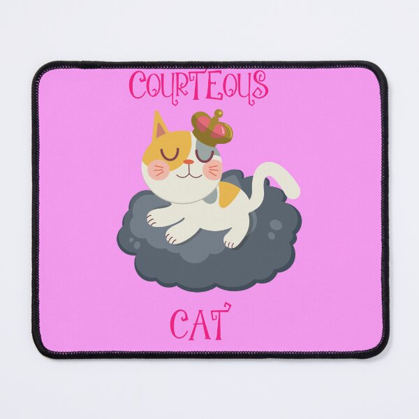 Item preview, Courteous Cat designed and sold by Technipparel.