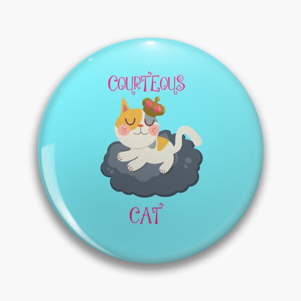 Item preview, Courteous Cat designed and sold by Technipparel.