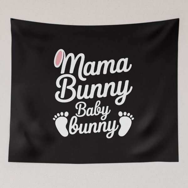 Item preview, Mama Bunny Baby Bunny Pregnant Mom Easter Pregnancy Reveal designed and sold by teltvitossuilea.