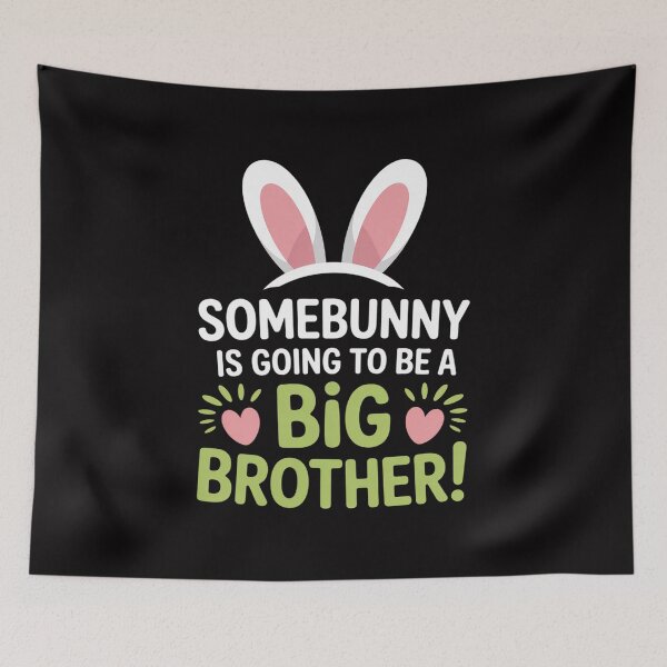 Item preview, Kids Somebunny Big Brother Easter Pregnancy Announcement designed and sold by teltvitossuilea.