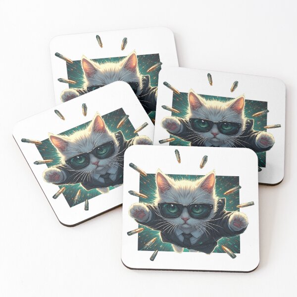 Item preview, Matrix the cat designed and sold by owi-art.