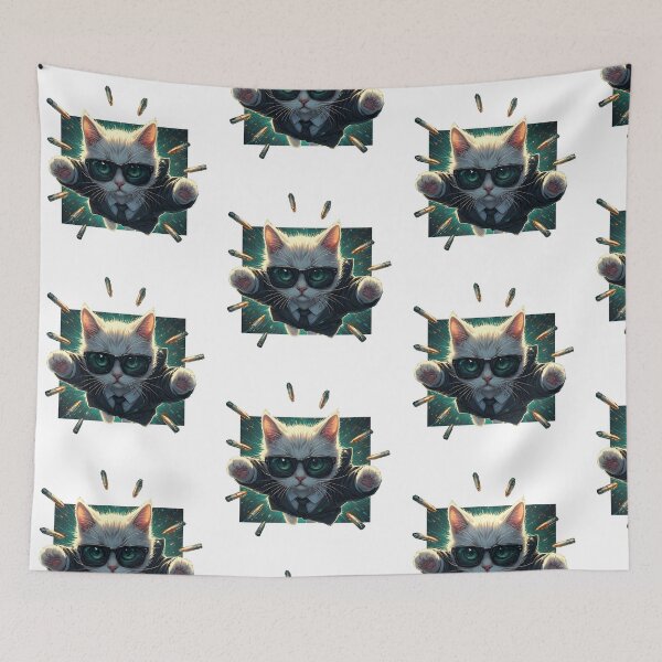 Item preview, Matrix the cat designed and sold by owi-art.
