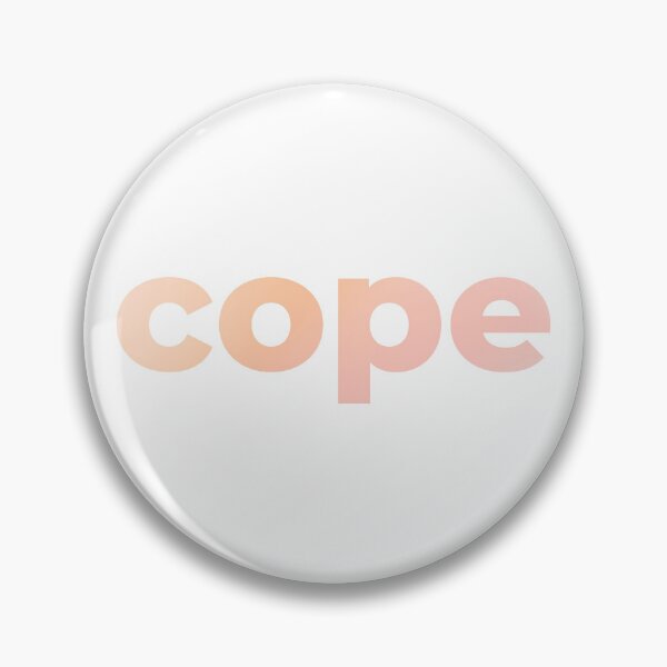 Item preview, Cope Pastel Peach  designed and sold by Memes N Lore .