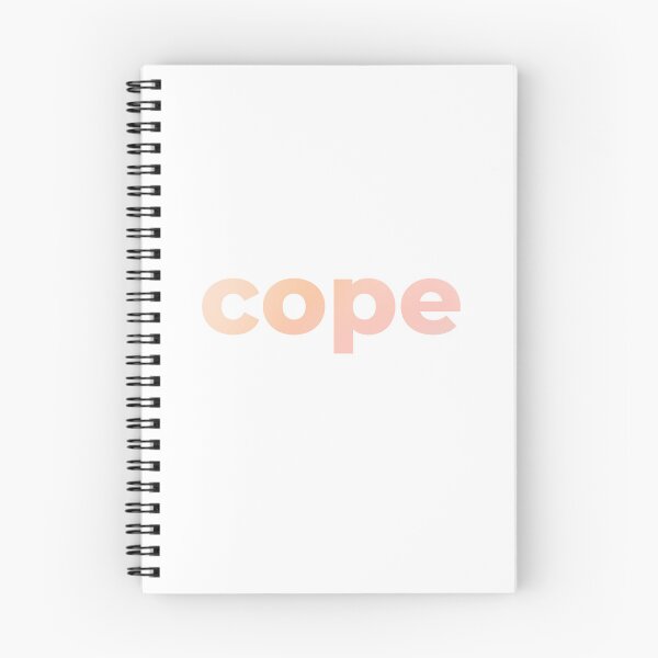 Item preview, Cope Pastel Peach  designed and sold by Memes N Lore .
