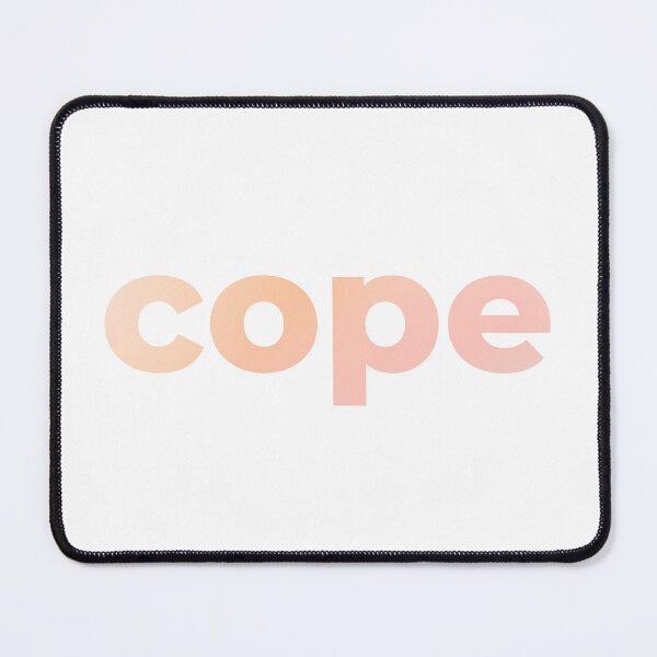Item preview, Cope Pastel Peach  designed and sold by Memes N Lore .