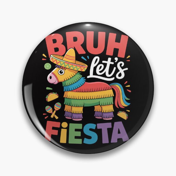 Item preview, Bruh Lets Fiesta Cinco Mayo Pinata Mexican Boy Men Kid designed and sold by teltvitossuilea.