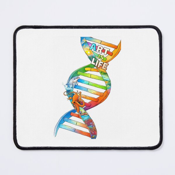 Item preview, This is DNA, every type of life has it. Top is sky and land and bottom is under water. designed and sold by Edycreations.