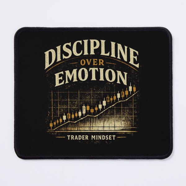 Item preview, Discipline Over Emotion designed and sold by Zakai Digital Studio.