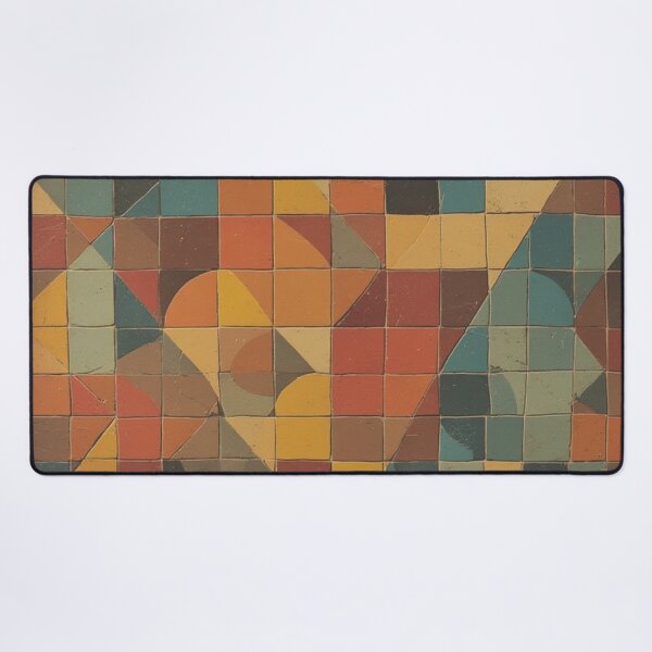 Item preview, Modernist Mosaic: A Mid-Century Geometric Color Grid designed and sold by Virtuals1.