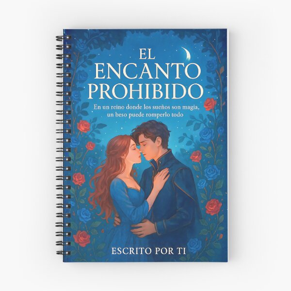 Item preview, Dream Romance Notebook – The Forbidden Charm designed and sold by Anomaly 404 Error.