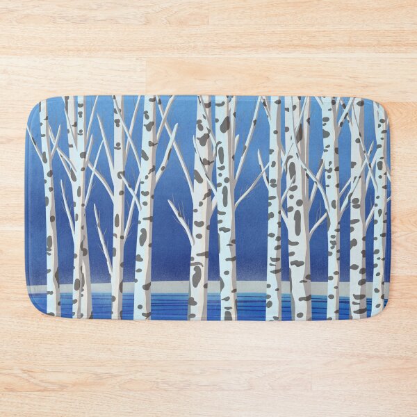 Item preview, Birch Trees Winter Scene – Serene Woodland Illustration designed and sold by DaveDanchuk.
