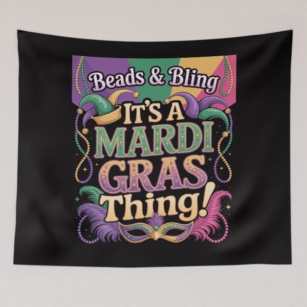 Item preview, Beads And Bling Its A Mardi Gras Thing NOLA Festival designed and sold by teltvitossuilea.
