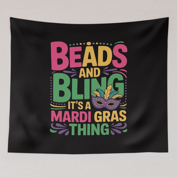 Item preview, ads & Bling It's a Mardi Gras Thing Cool designed and sold by teltvitossuilea.