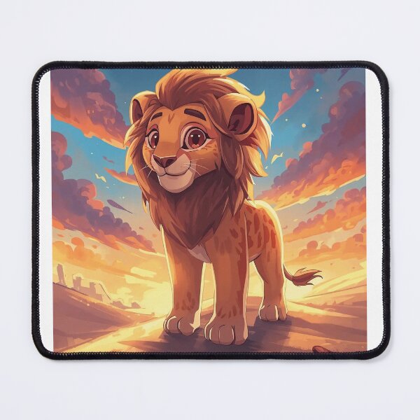 Item preview, wild lion designed and sold by Ari01Store.