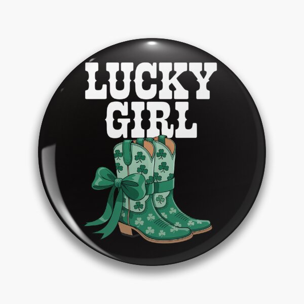 Item preview, Womens Lucky Girl St Patrick Day Cowboy Boots Western Women Cowgirl designed and sold by chaeningplan.