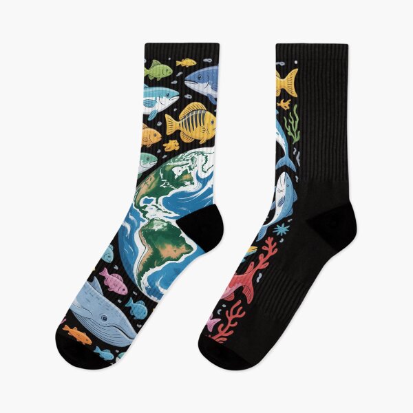 Item preview, World Oceans Day Sea Life Enviromental Earth Day designed and sold by chaeningplan.