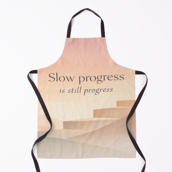 Item preview, Gentle Steps – Motivational Quote on Slow Progress designed and sold by Cristhian Almanza.