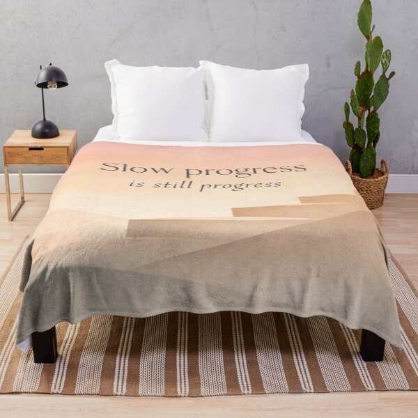 Item preview, Gentle Steps – Motivational Quote on Slow Progress designed and sold by Cristhian Almanza.