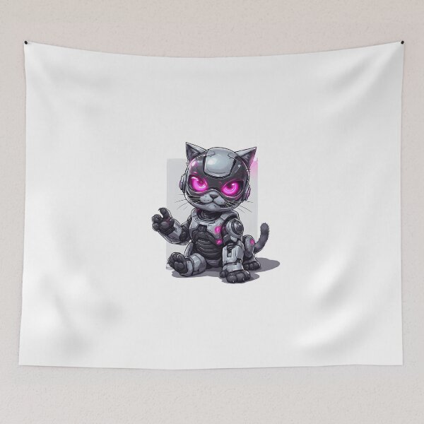 Item preview, 80s RoboCat Comic Art designed and sold by owi-art.