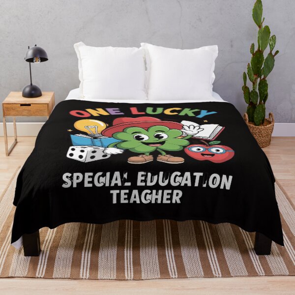 Item preview, ute Shamrock Leprechaun One Lucky Special Education Teacher designed and sold by czechascheledu.