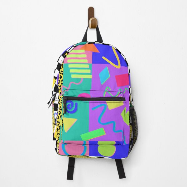 Item preview, 90's Pattern Vintage Y2K 2000's Retro Nostalgia Neon Color Block Random Shapes All Over Print designed and sold by blueversion.