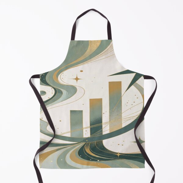 Item preview, Upward Flow – Abstract Growth Chart with Celestial Motion designed and sold by Cristhian Almanza.