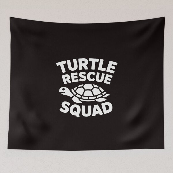 Item preview, Turtle Rescue Squad Quote - Sea Turtle Graphic designed and sold by lavethediso.