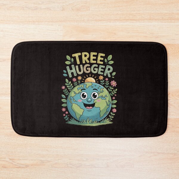 Item preview, Tree Hugger Vintage Retro Nature Environmental Earth Day designed and sold by lavethediso.