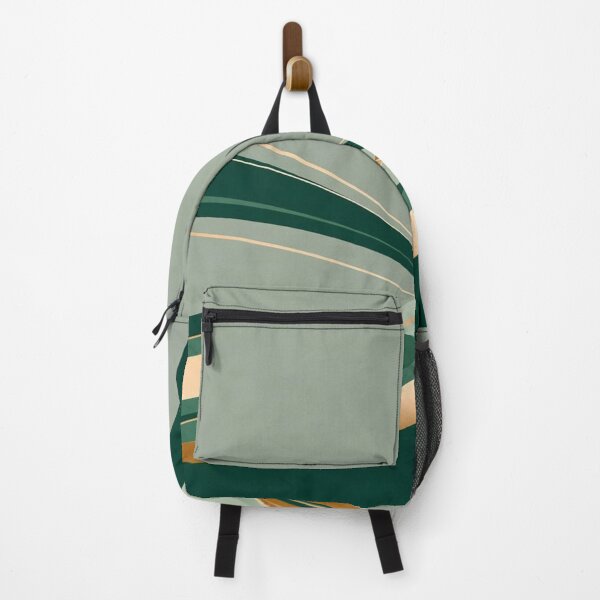 Item preview, Organic Flow – Abstract Curves in Green and Gold designed and sold by Cristhian Almanza.