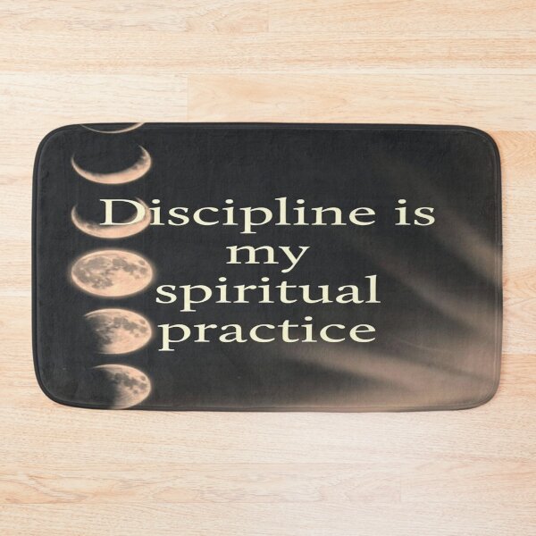 Item preview, Lunar Discipline – Moon Phases with Spiritual Quote designed and sold by Cristhian Almanza.
