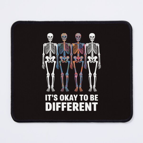 Item preview, It's Okay To Be A Little Different Skeleton Autism designed and sold by lavethediso.