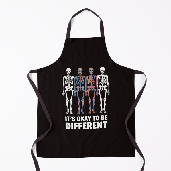 Item preview, It's Okay To Be A Little Different Skeleton Autism designed and sold by lavethediso.