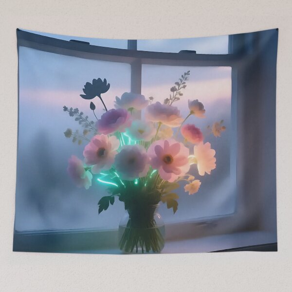 Item preview, An Artistic image of a bouquet of flowers  designed and sold by Nomad-Maynard.