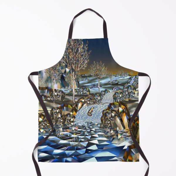 Item preview, The Crystal Pool - Surreal Landscape of Gemstones designed and sold by Lycanth.