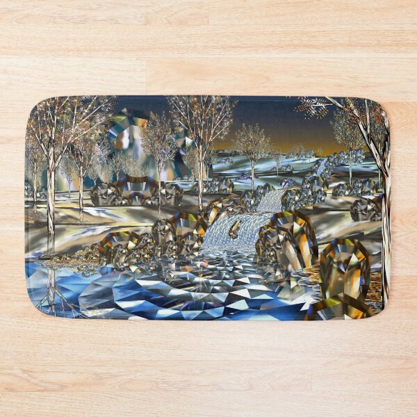 Item preview, The Crystal Pool - Surreal Landscape of Gemstones designed and sold by Lycanth.