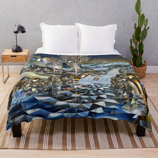 Item preview, The Crystal Pool - Surreal Landscape of Gemstones designed and sold by Lycanth.