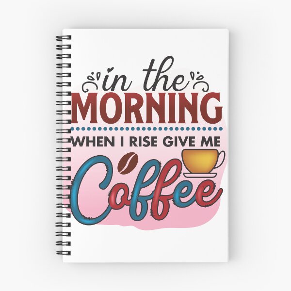 Item preview, a nice stylish print for those who don't like getting up in the morning and love coffee - perfect for those who work at night, for those who like to sleep in designed and sold by ChameraDesign.