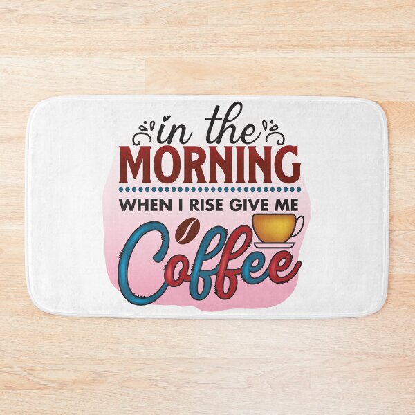 Item preview, a nice stylish print for those who don't like getting up in the morning and love coffee - perfect for those who work at night, for those who like to sleep in designed and sold by ChameraDesign.