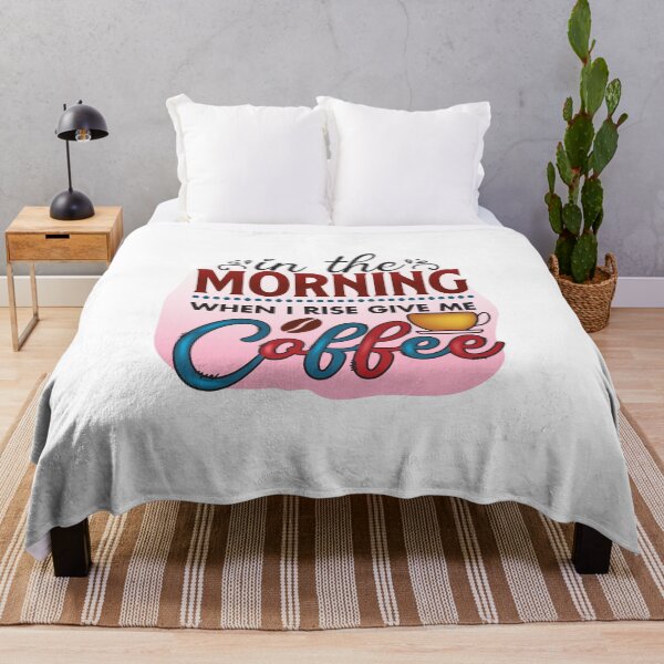 Item preview, a nice stylish print for those who don't like getting up in the morning and love coffee - perfect for those who work at night, for those who like to sleep in designed and sold by ChameraDesign.