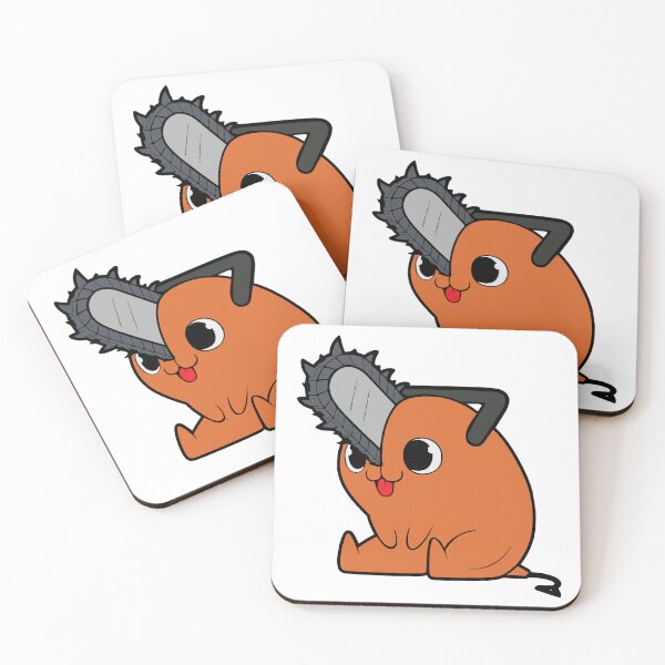 Item preview, Pochita Anime designed and sold by CargoHoldDesign.