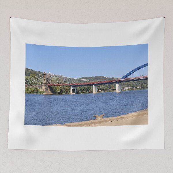 Item preview, Wheeling West Virginia Waterfront designed and sold by kenkortner.
