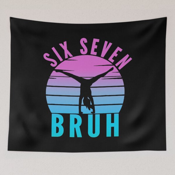 Item preview, Retro Gymnastics Handstand 67 Six Seven T-Shirt designed and sold by LashondaGreen89.