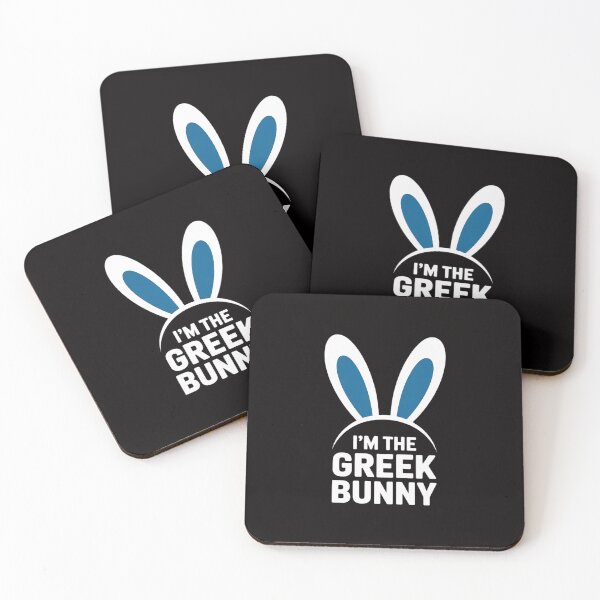 Item preview, I'm The Greek Bunny Ears Greece Easter Sunday designed and sold by czechascheledu.