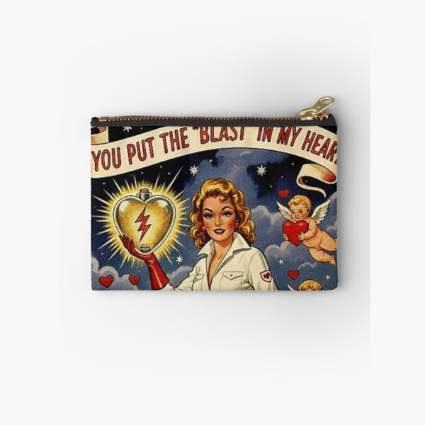 Item preview, Atomic Heart: Retro Rocket Starlet Valentine designed and sold by Art's Diner.