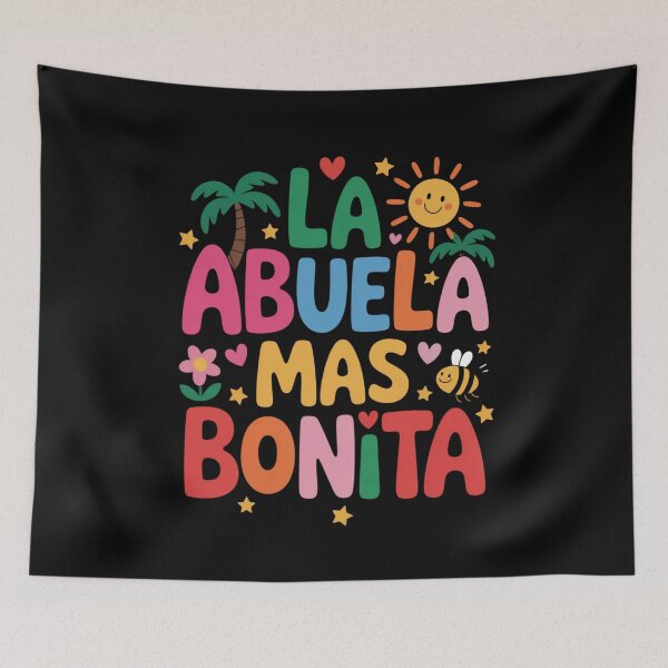 Item preview, La Abuela Mas Bonita Spanish Grandmother designed and sold by Gogetgiggles.