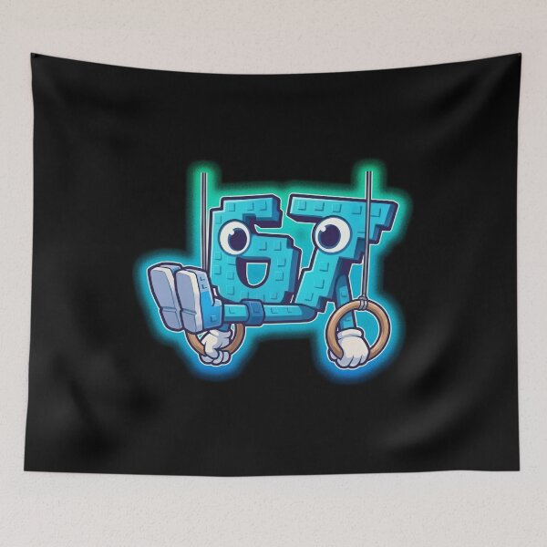 Item preview, Cartoon Gymnast 67 Six Seven Rings T-Shirt designed and sold by LashondaGreen89.