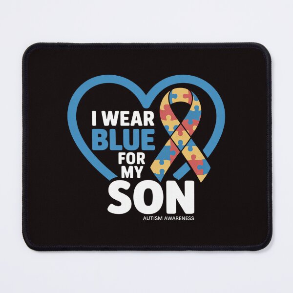 Item preview, I Wear Blue For My Son - World Autism Awareness Day 2026 designed and sold by lavethediso.