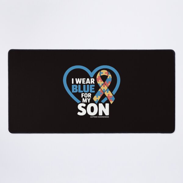 Item preview, I Wear Blue For My Son - World Autism Awareness Day 2026 designed and sold by lavethediso.