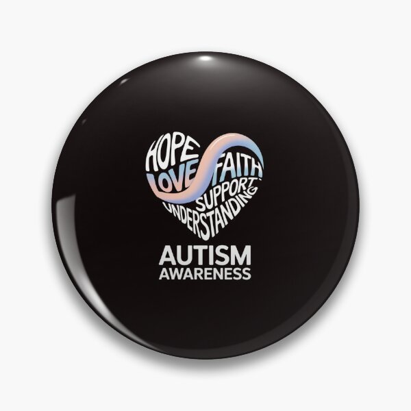 Item preview, I Wear Blue For My Godson Autism Awareness Puzzle Heart designed and sold by lavethediso.